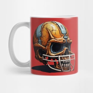 Skull with helmet Mug